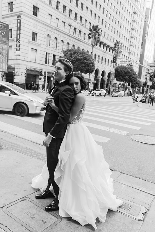 Los Angeles elopement in Downtown Los Angeles, California
