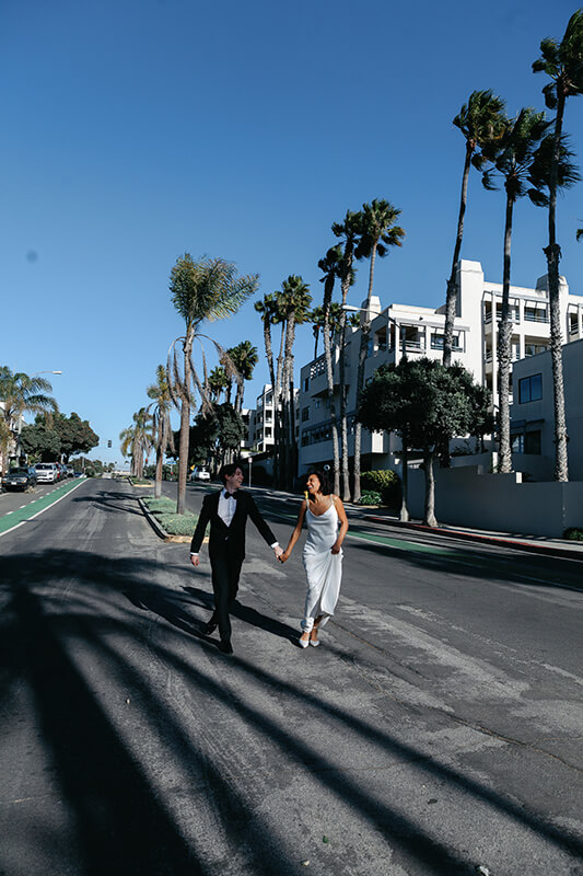 Los Angeles elopement in Venice Beach, California
