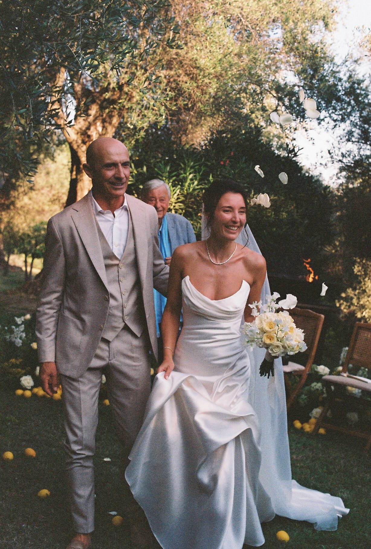 A small example of romantic wedding photography on 35mm film